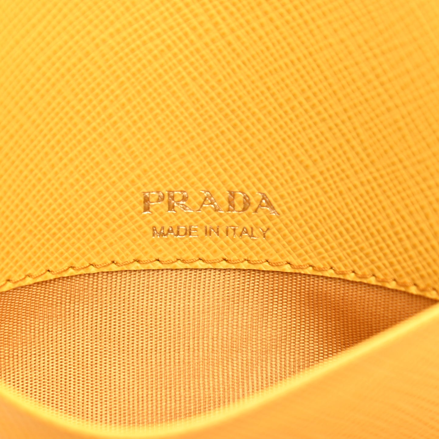 Saffiano Metal Zip Card Holder Soleil