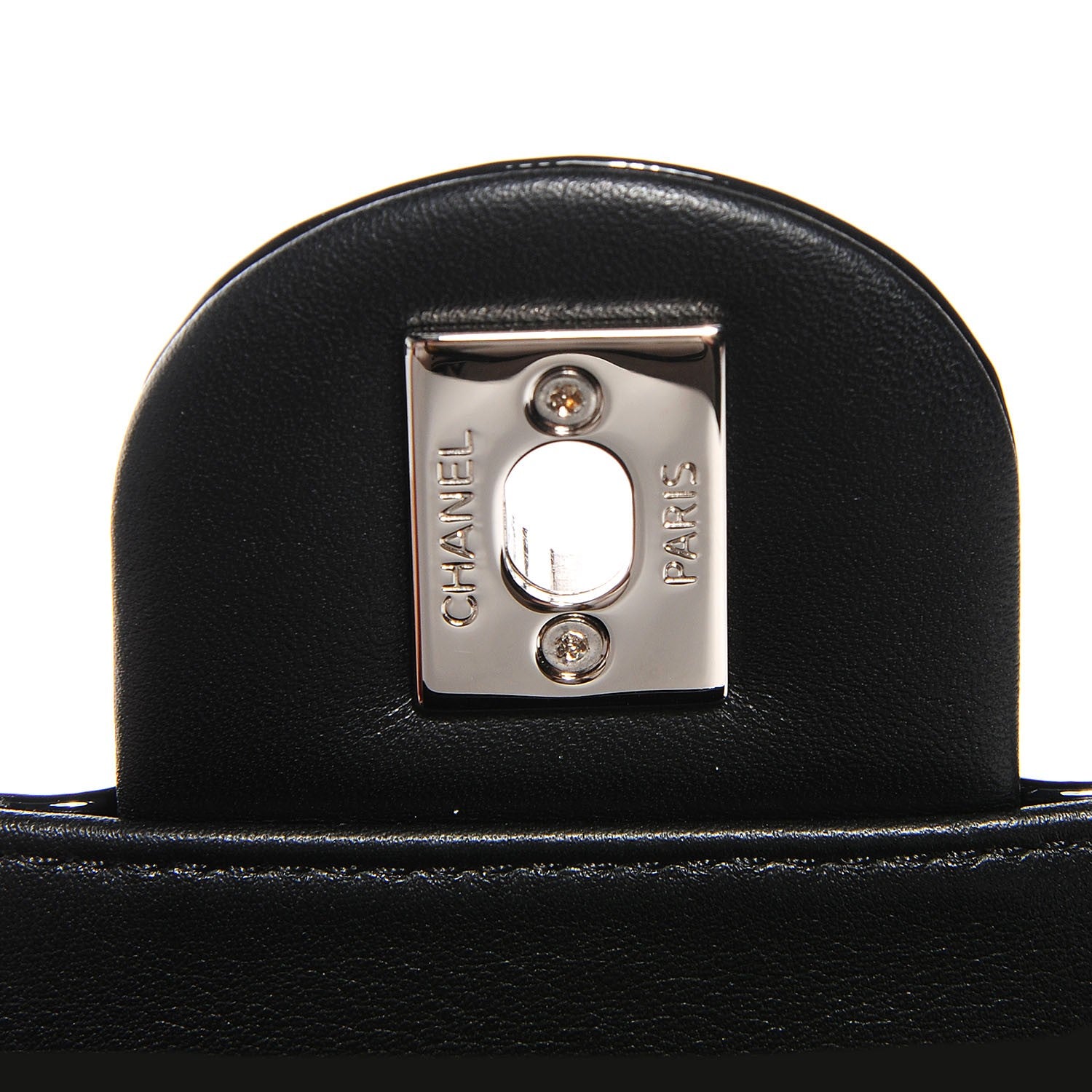 Chanel Patent Quilted Small Coco Shine Flap Black 8 of 9