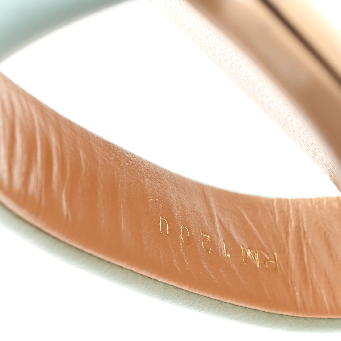 Goatskin Carene Two Toned Sandals 40 Acqua Marine