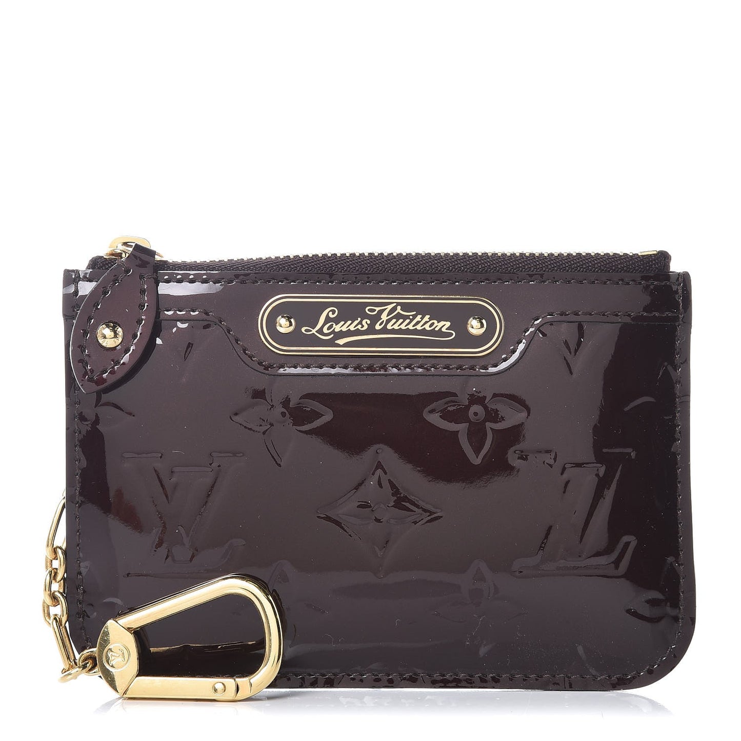 Vernis Key Pouch Amarante