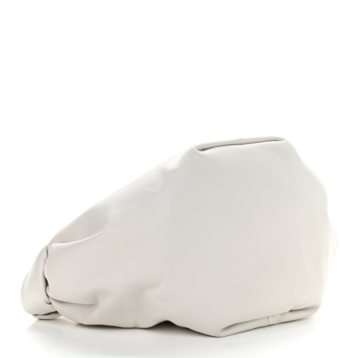 Calfskin Mini Double Knot Bag White