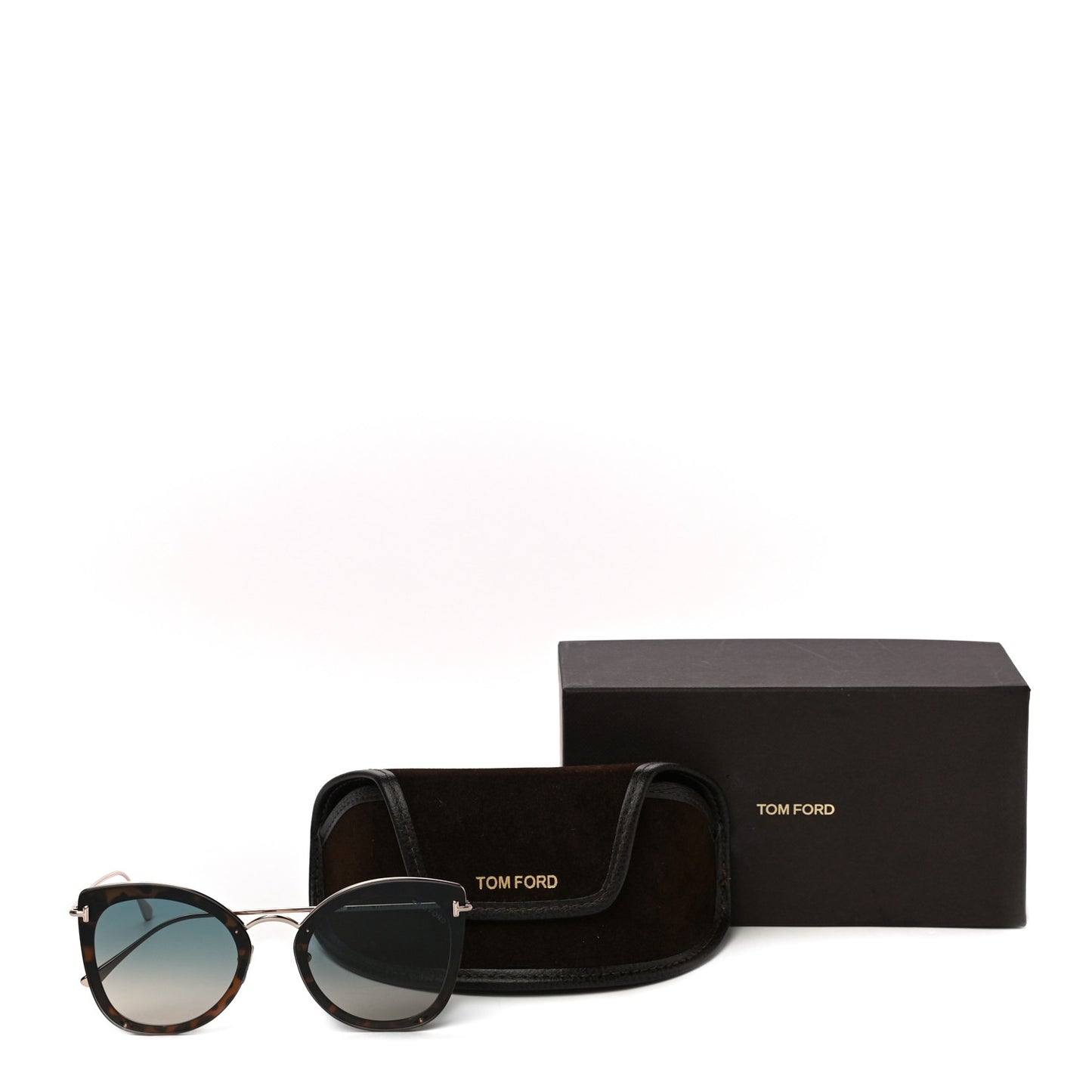 Charlotte Sunglasses TF657 Blue Havana