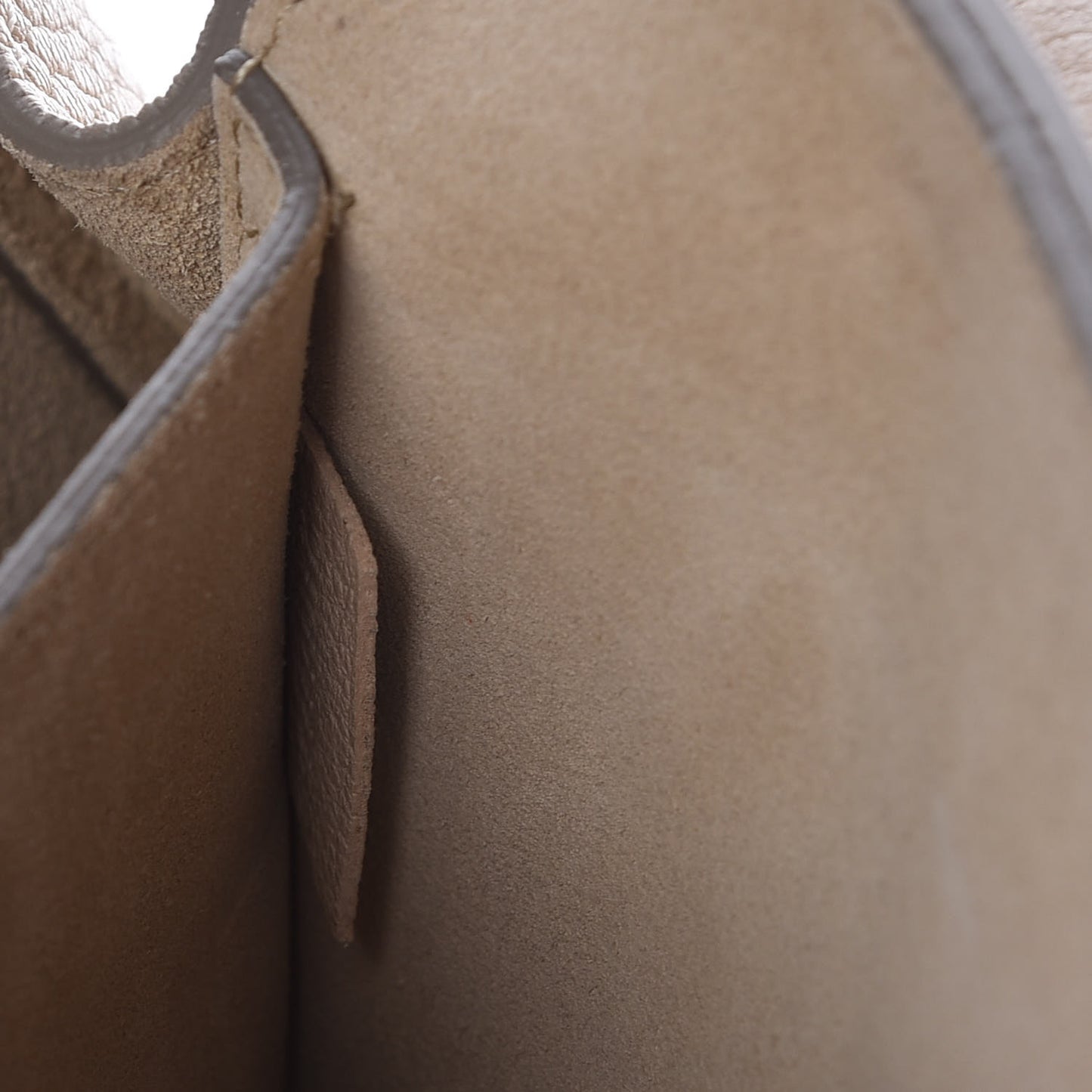 Grained Lambskin Drew Shoulder Bag Motty Grey