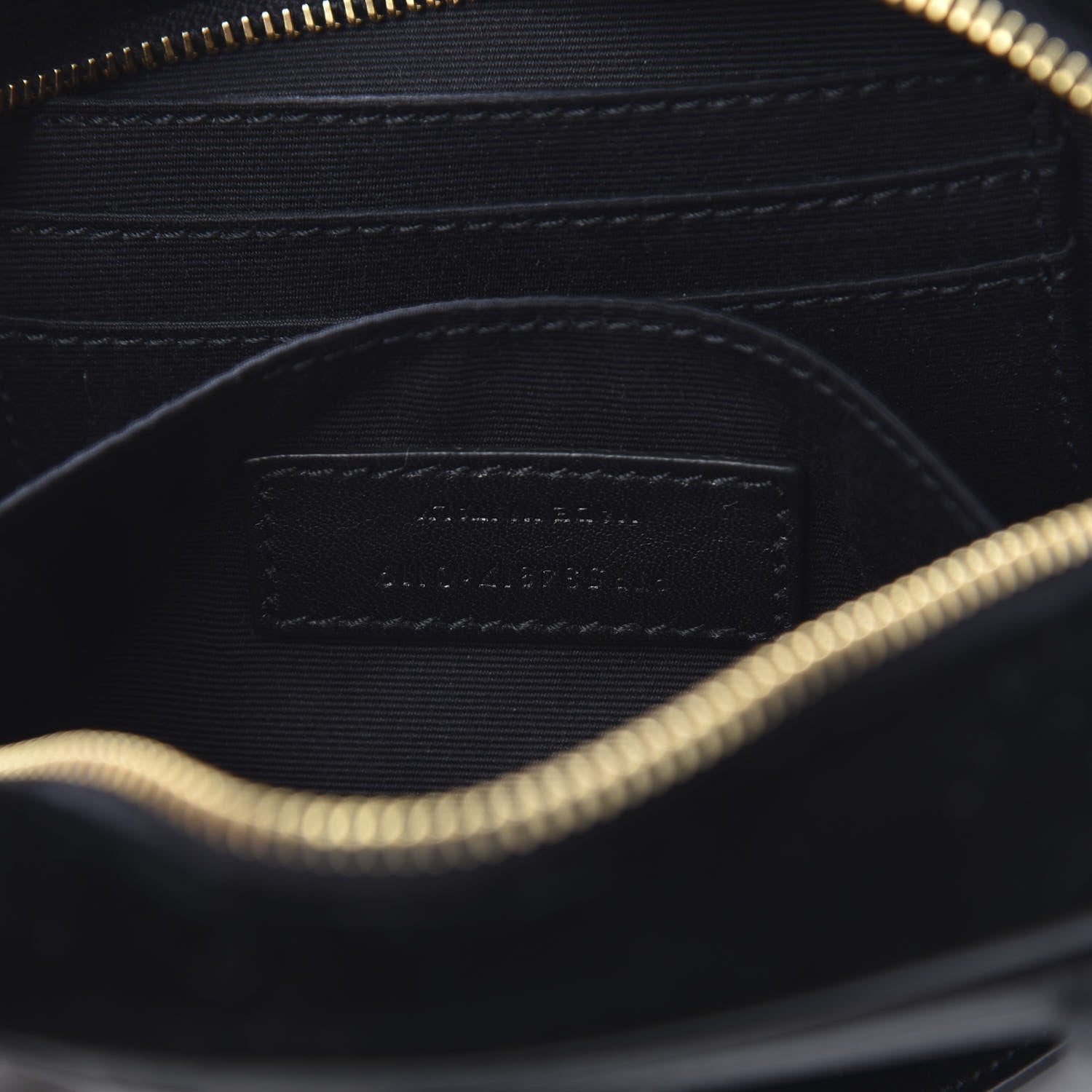 Saint Laurent Velour Matelasse Monogram Lou Belt Bag Black 7 of 12