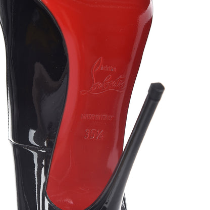 Christian Louboutin Patent So Kate 120 Pumps 35.5 Black 7 of 8