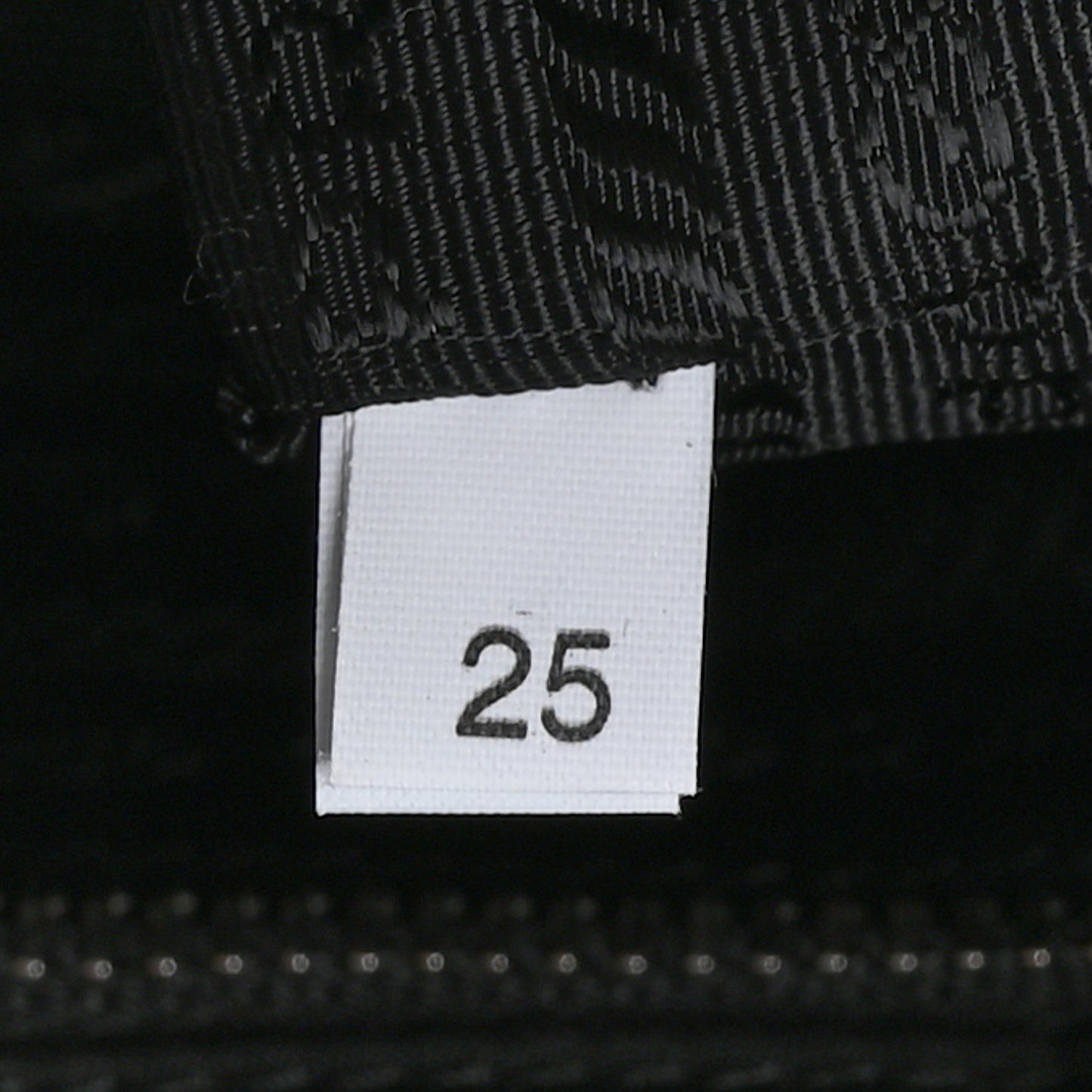 Re-Nylon Nappa Triangle Quilted Padded Double Handled Zip Pocket Tote Black