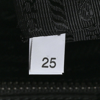Prada Re-Nylon Nappa Triangle Quilted Padded Double Handled Zip Pocket Tote Black 8 of 12