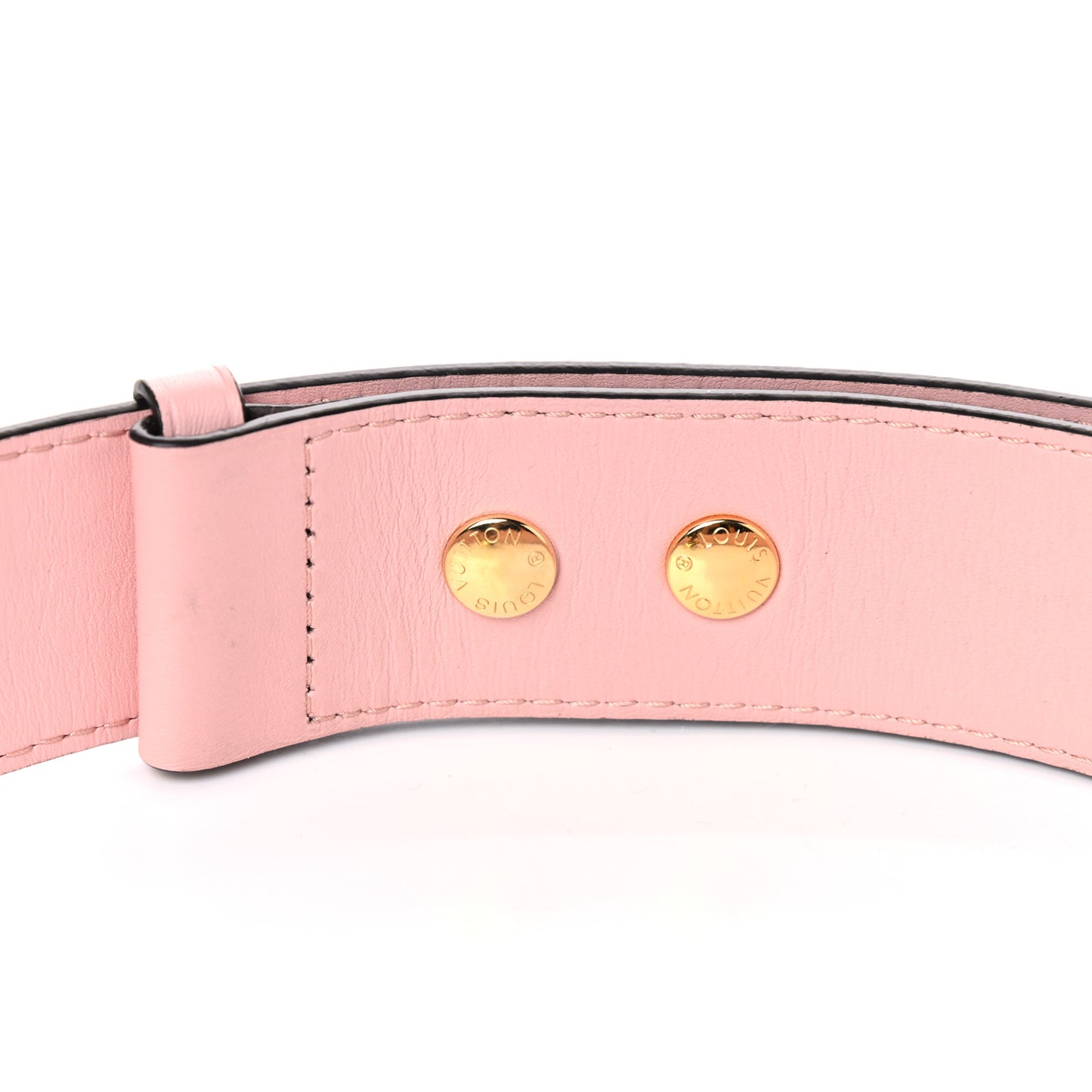 Monogram Adjustable Bandouliere Shoulder Strap Rose Ballerine