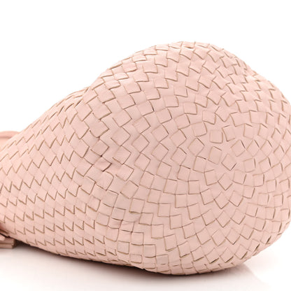 Bottega Veneta Nappa Intrecciato Drawstring Tassel Bucket Pink 16 of 23