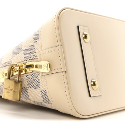 Louis Vuitton Damier Azur Braided Alma BB 8 of 11