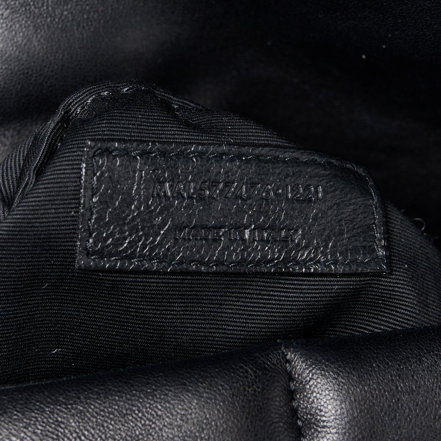 Saint Laurent Lambskin Quilted Small Loulou Puffer Monogram Chain Satchel Black 10 of 15