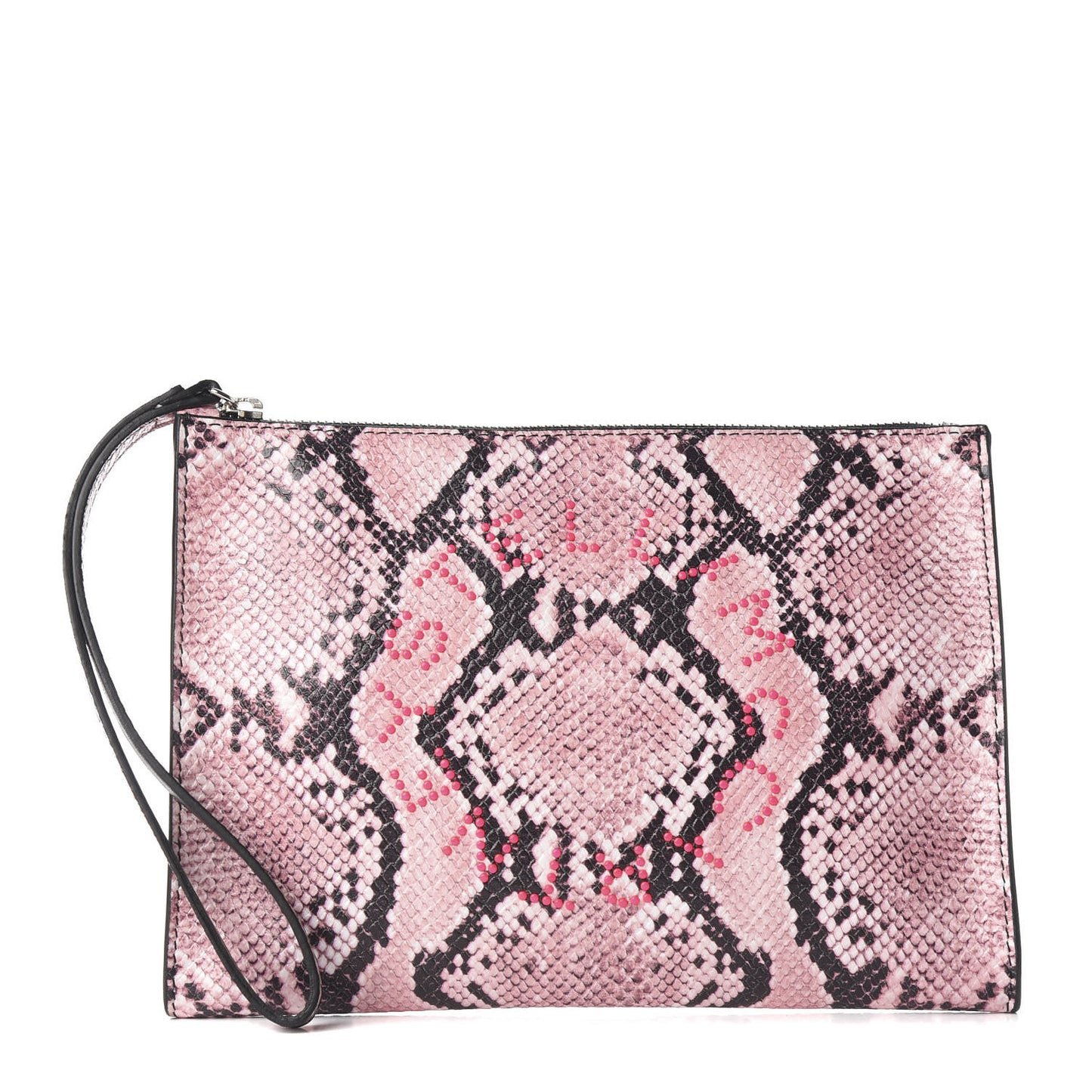 Eco Python Logo Pouch Pink