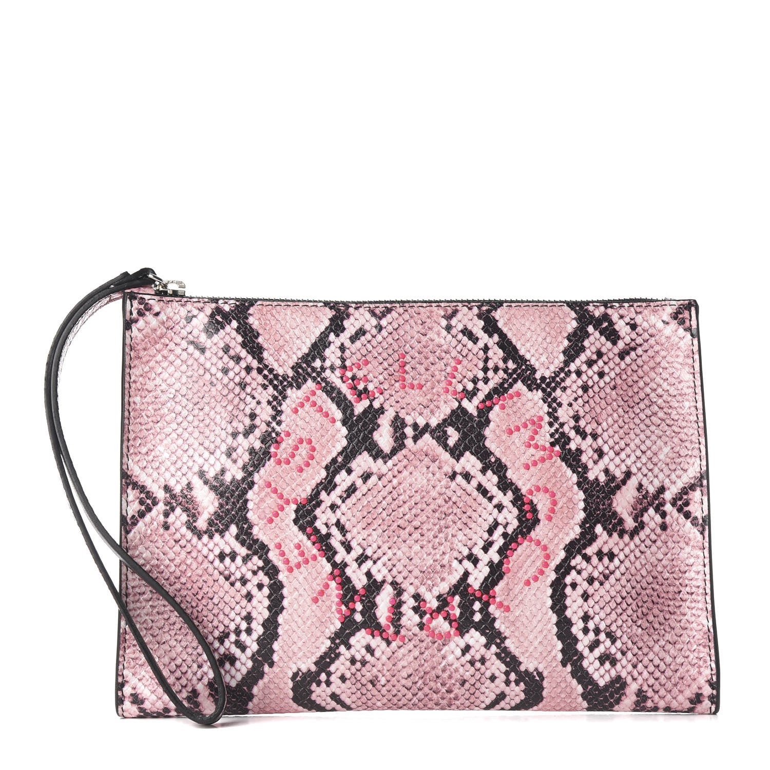 Stella McCartney Eco Python Logo Pouch Pink 2 of 18