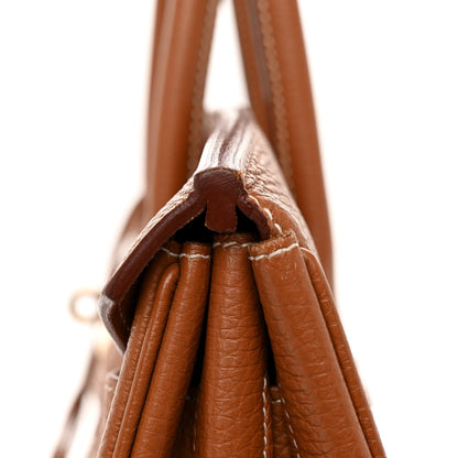 Hermes Togo BIRKIN 35 Gold 12 of 13