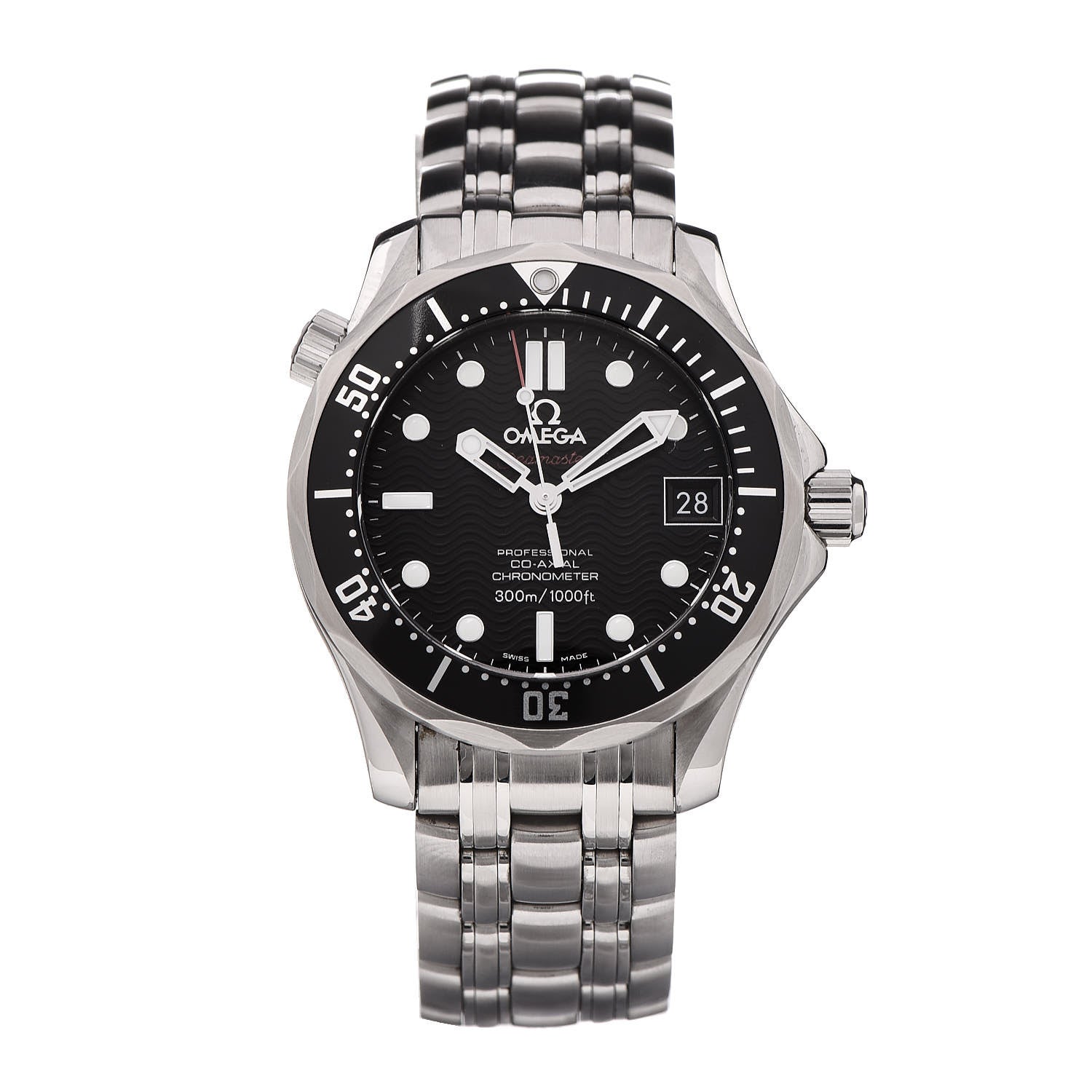 Omega Stainless Steel 36mm Seamaster Professional Co-Axial Automatic Watch Black 212.30.36.20.01.001 1 of 7