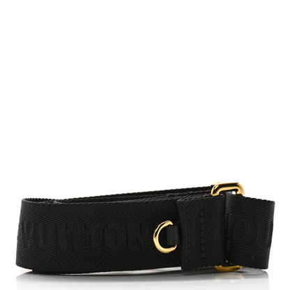 Louis Vuitton Jacquard Bandouliere Shoulder Strap Black 2 of 3