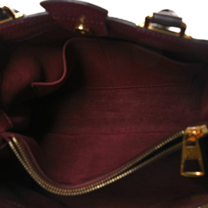 Louis Vuitton Damier Ebene Cuir Taurillon Brittany Bordeaux 6 of 10