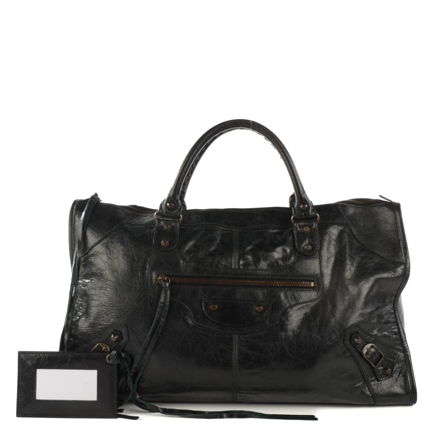 Balenciaga Agneau Classic Hardware Work Black 1 of 8