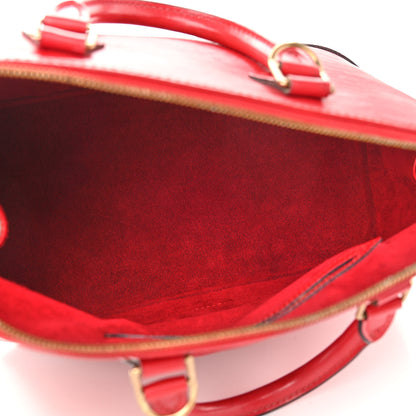 Louis Vuitton Epi Alma PM Castillan Red 4 of 10