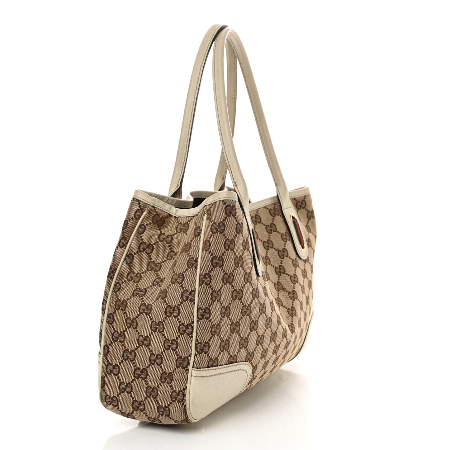 Monogram Medium Princy Tote Off White