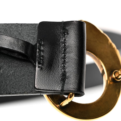 Gucci Calfskin Horsehead G Belt 85 34 Black 6 of 6