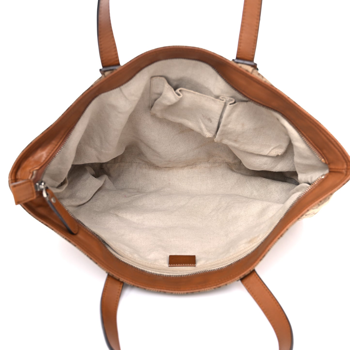 Monogram Large Original Tote Tan