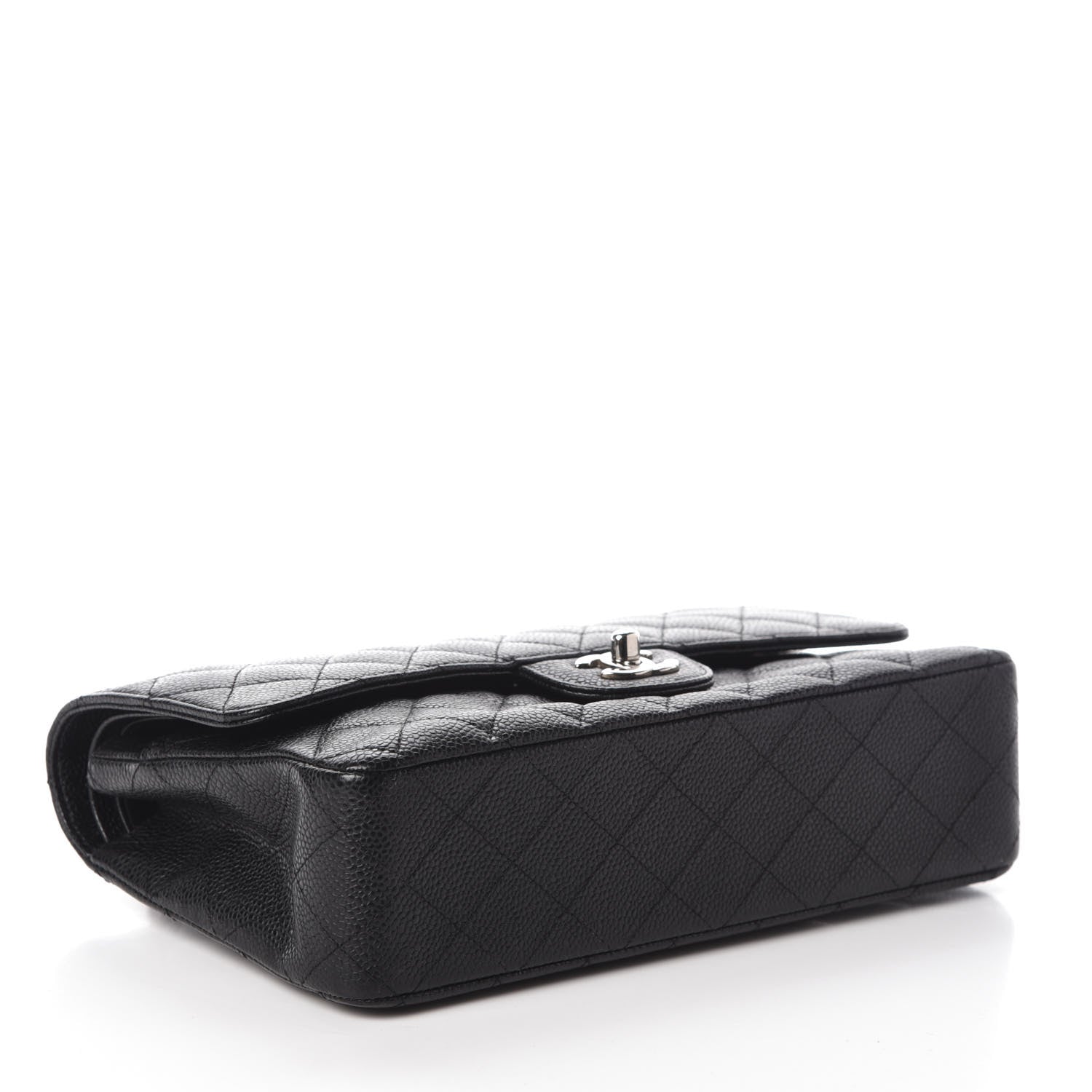 Chanel Caviar Quilted Medium Double Flap Black 4 of 10