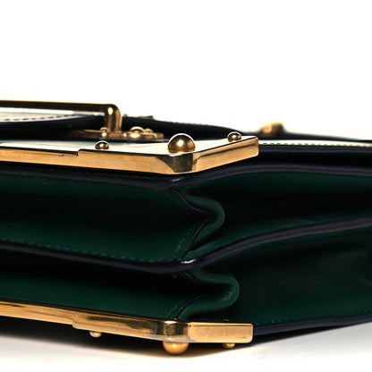 Prada City Calf Saffiano Cahier Bag Biliardo Black 9 of 9