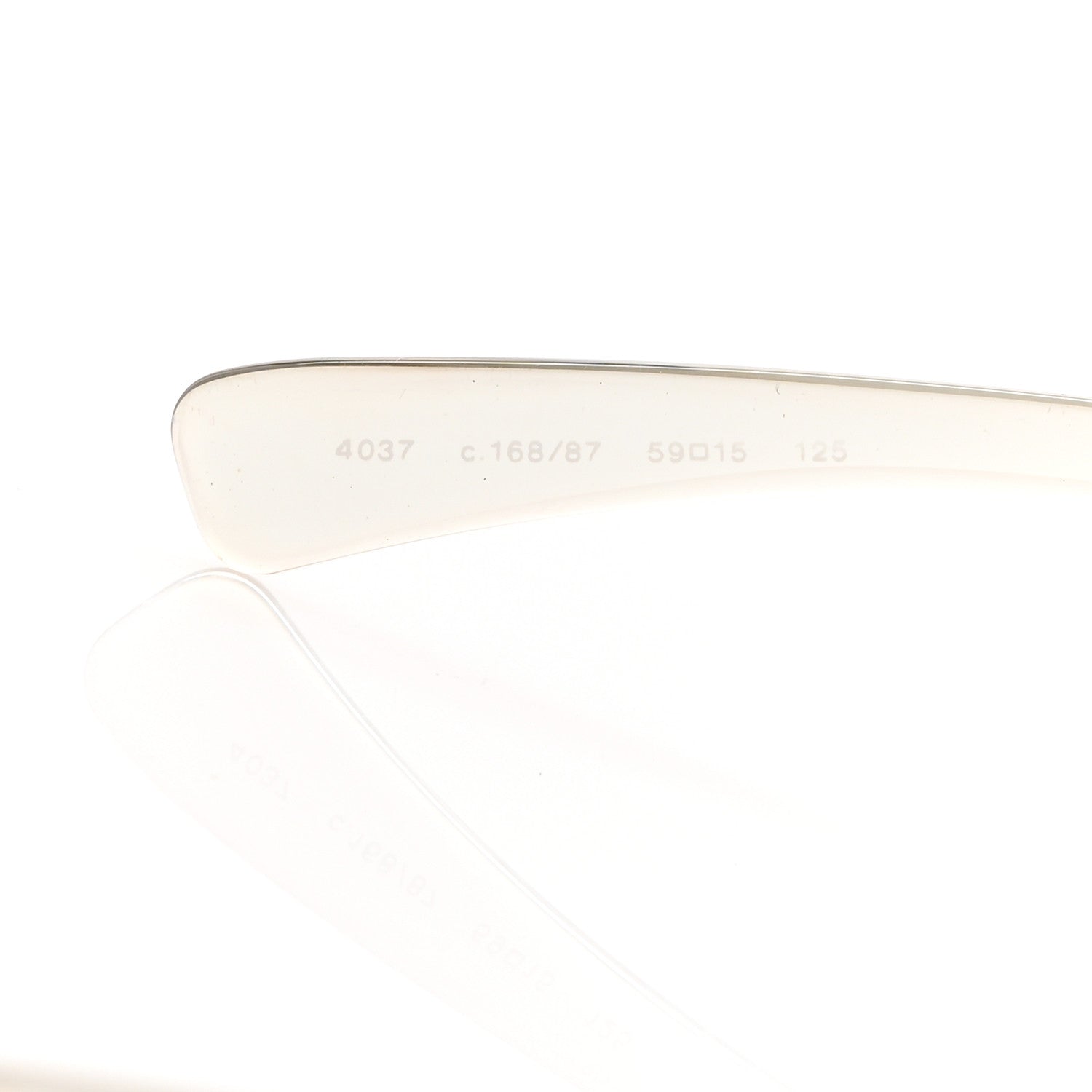 Chanel Frameless CC Logo Sunglasses 4037 Clear 5 of 8