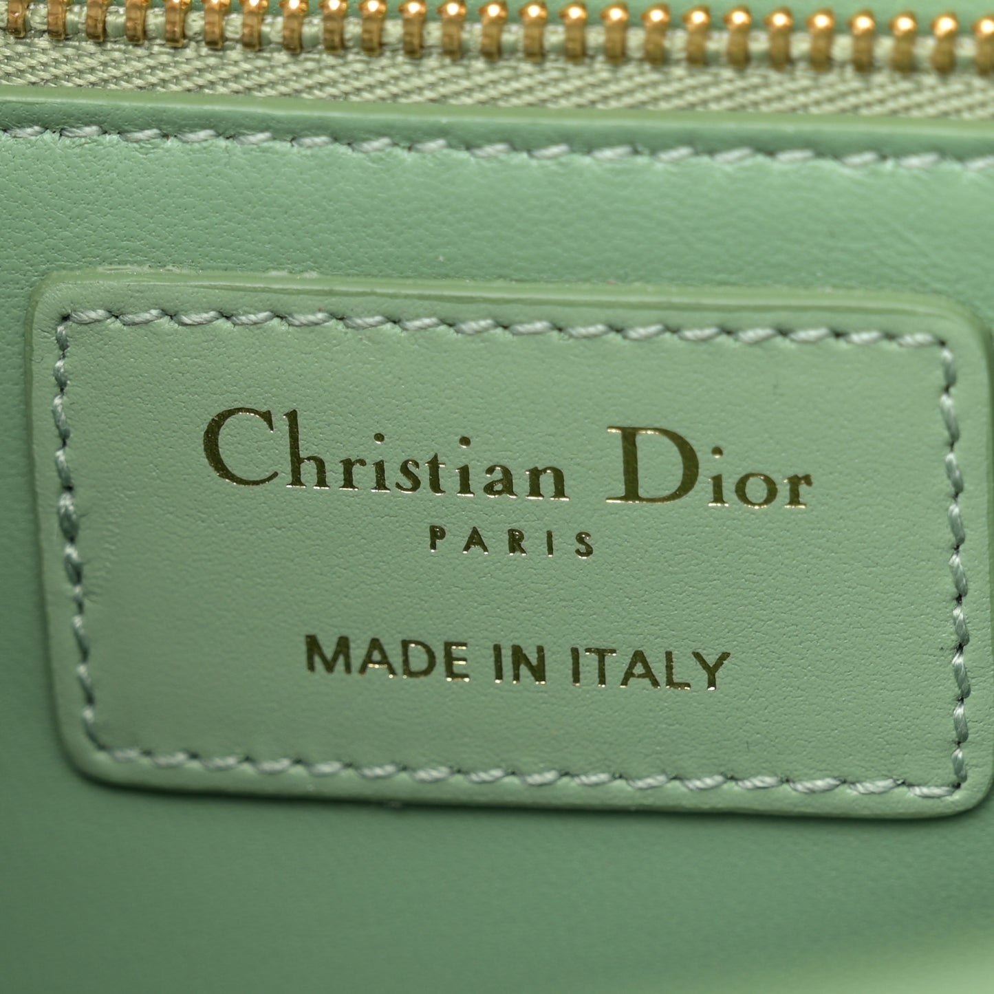 Smooth Calfskin 30 Montaigne Flap Bag Mint Green