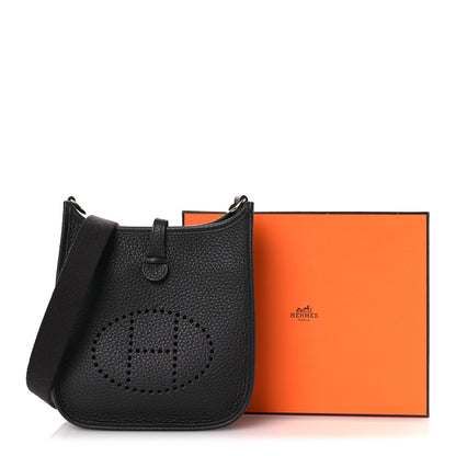 Hermes Taurillon Clemence Evelyne TPM Caban 20 of 20