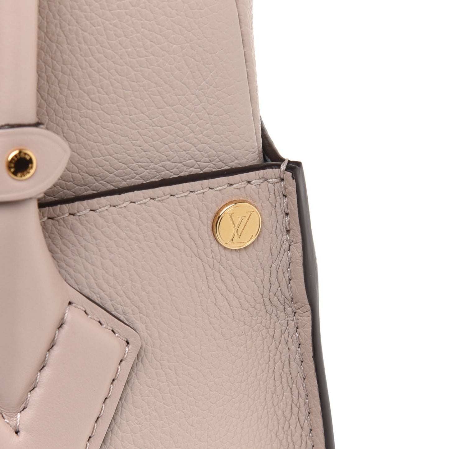 Calfskin Monogram On My Side Greige