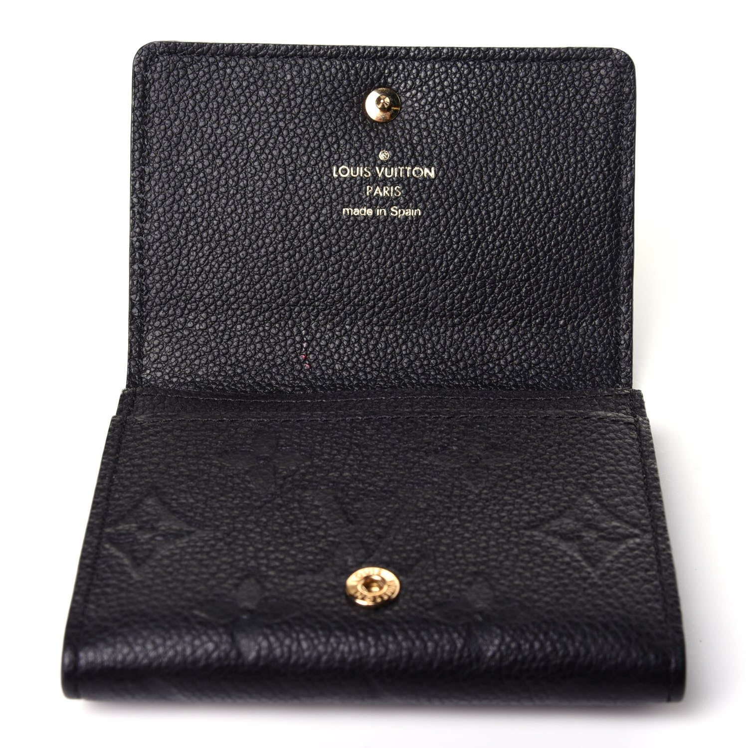 Louis Vuitton Empreinte Business Card Holder Black 9 of 11