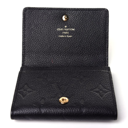 Louis Vuitton Empreinte Business Card Holder Black 9 of 11
