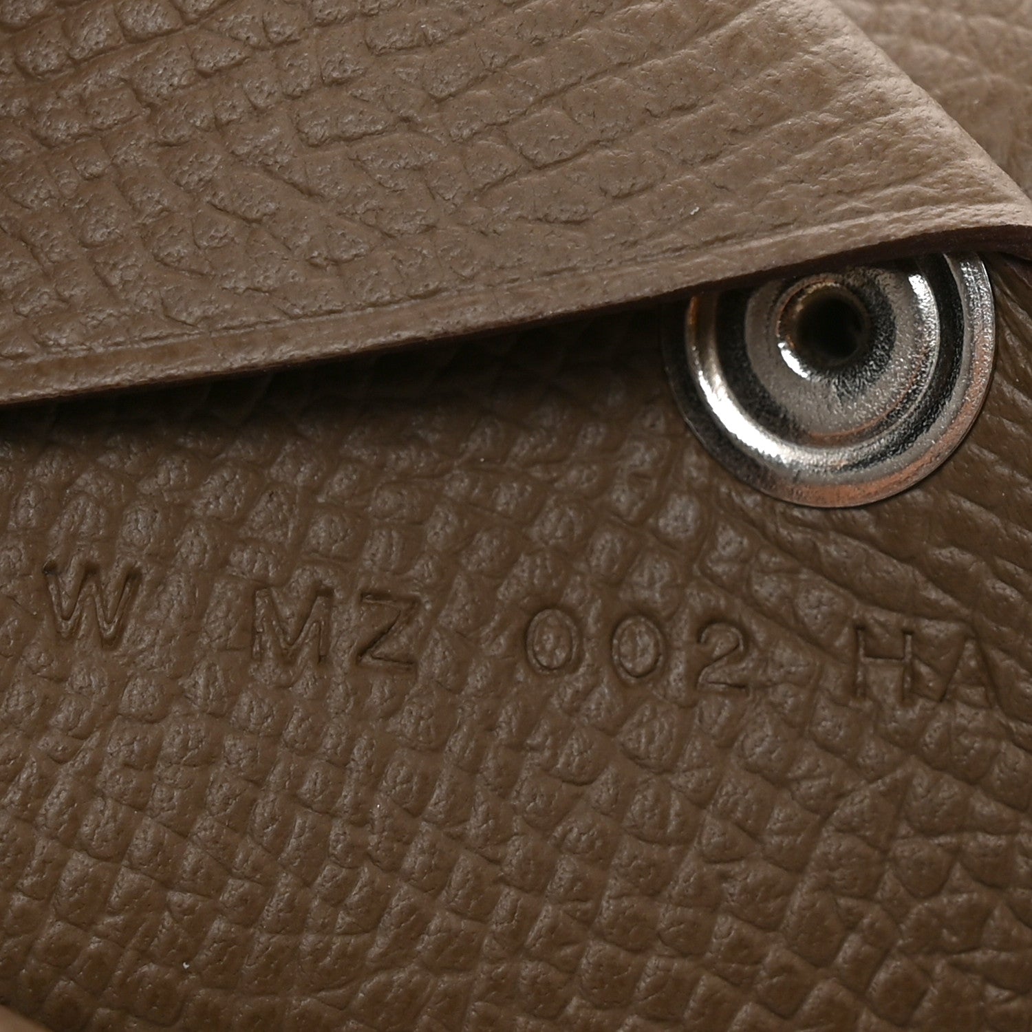 Hermes Epsom Calvi Card Case Etoupe 14 of 16