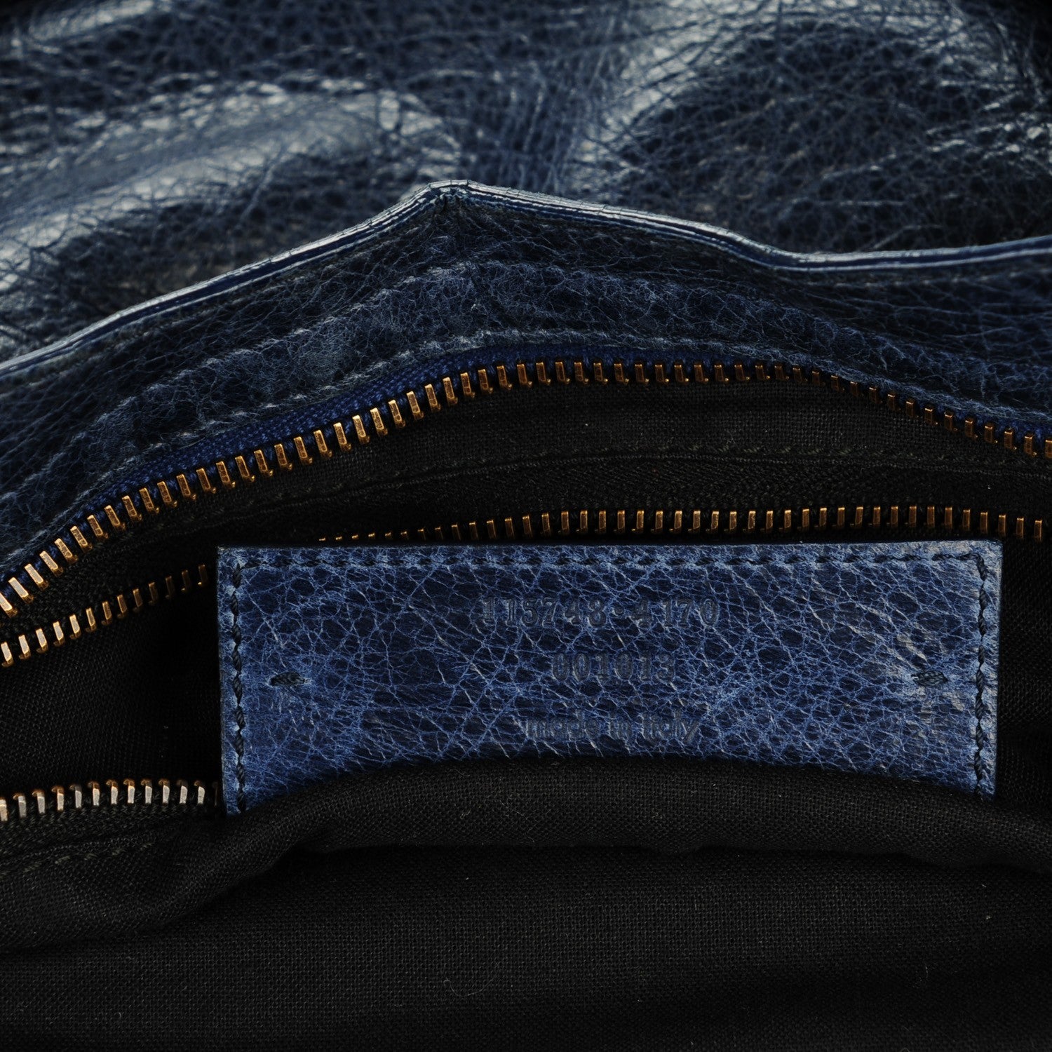 Balenciaga Agneau Classic Hardware City Bleu Roi 8 of 8