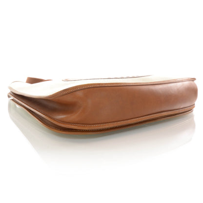 Hermes Toile Natural Barenia Evelyne II TGM Ecru Fauve 4 of 8