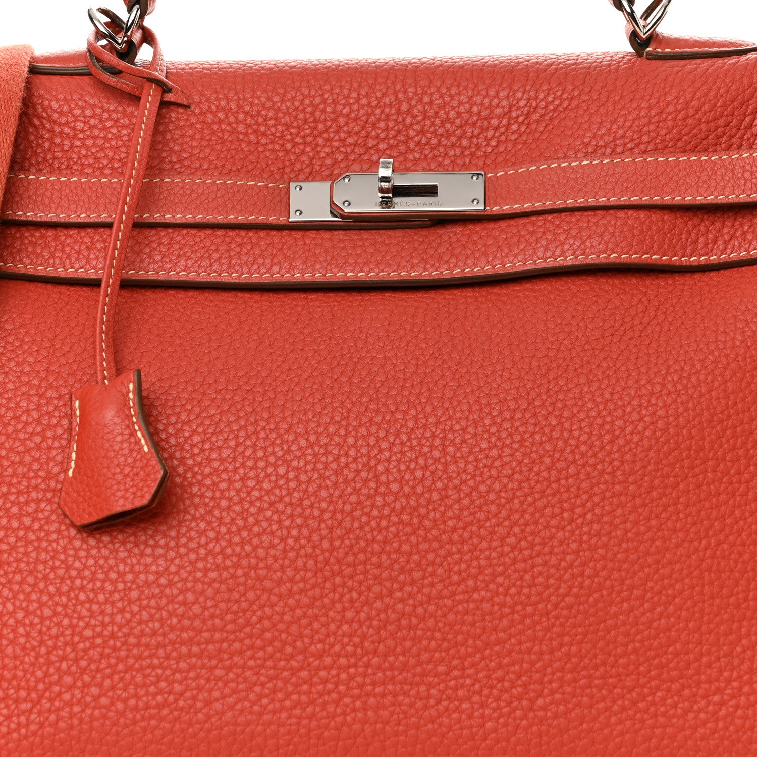 Hermes Taurillon Clemence Kelly Retourne 35 Sanguine 8 of 13