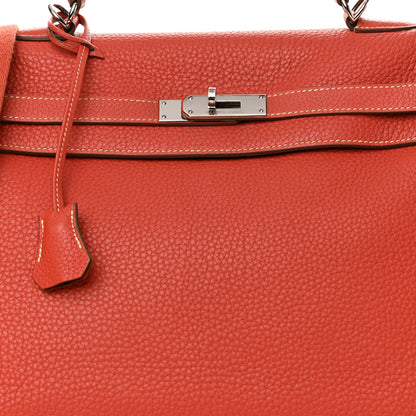 Hermes Taurillon Clemence Kelly Retourne 35 Sanguine 8 of 13