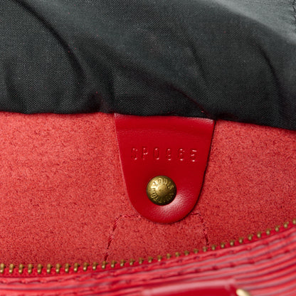 Louis Vuitton Epi Speedy 25 Castillan Red 6 of 11