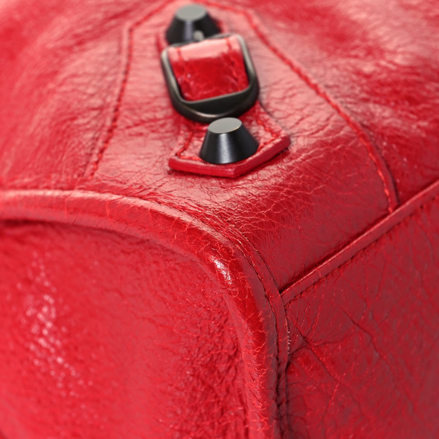 Balenciaga Agneau Classic Hardware S City Poppy 5 of 13
