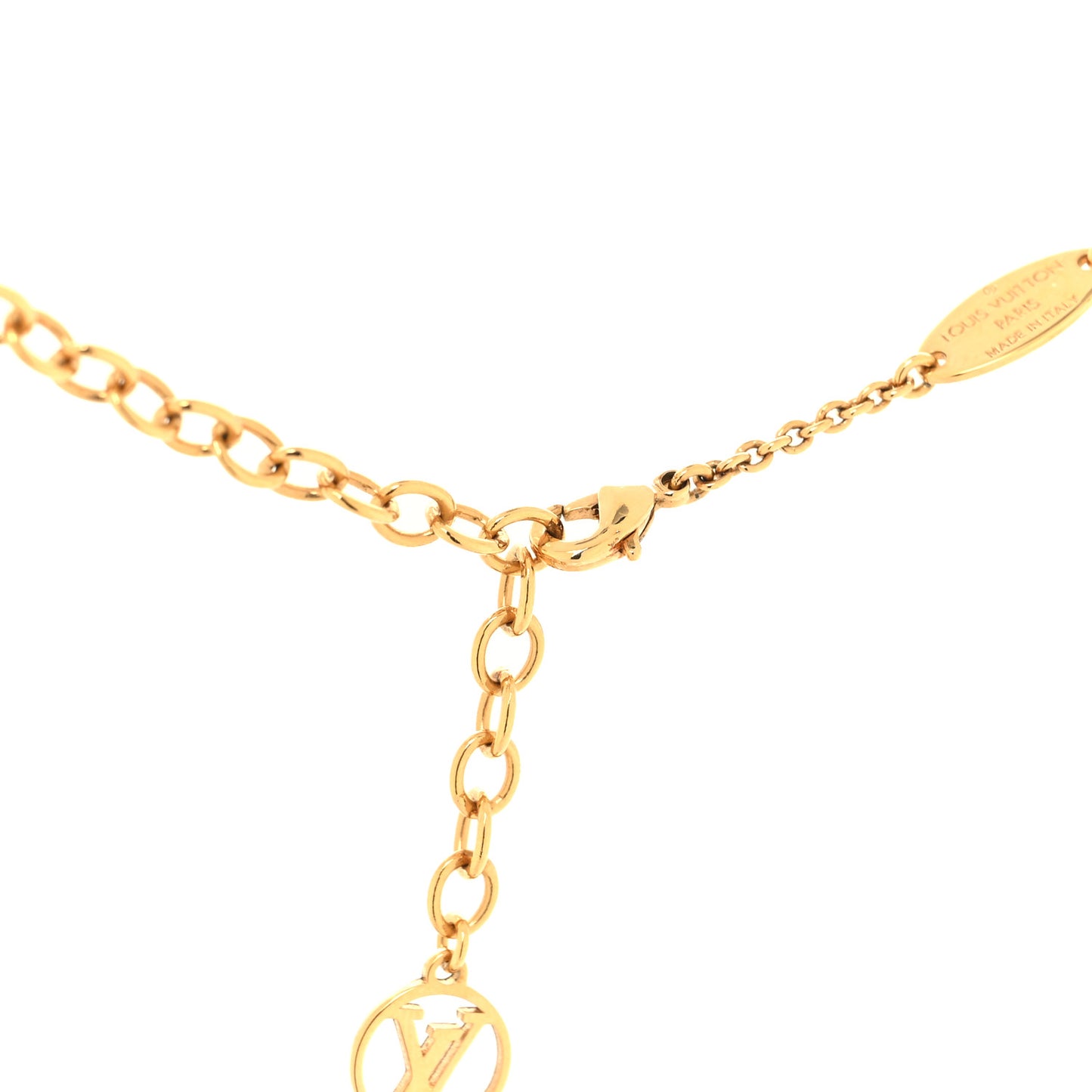 Essential V Necklace Gold