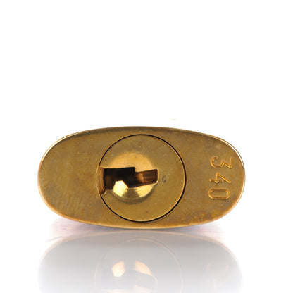 Louis Vuitton Brass Lock and Key Set #340 4 of 5