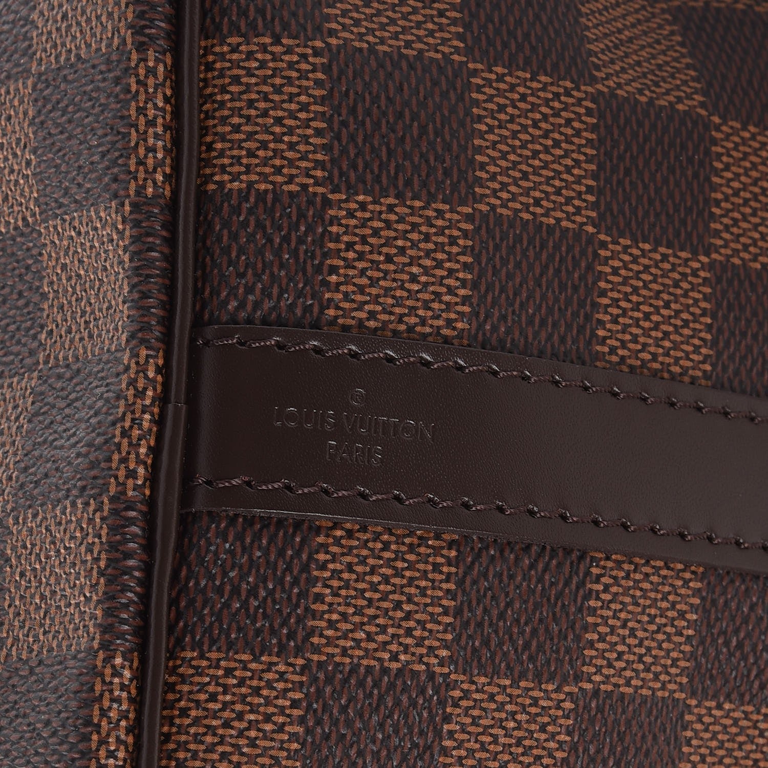 Louis Vuitton Damier Ebene Speedy Bandouliere 25 9 of 10