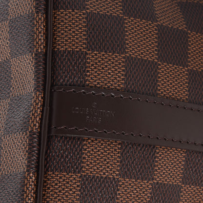 Louis Vuitton Damier Ebene Speedy Bandouliere 25 9 of 10