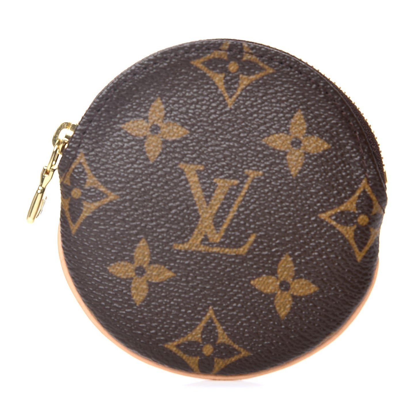 Monogram Round Coin Purse