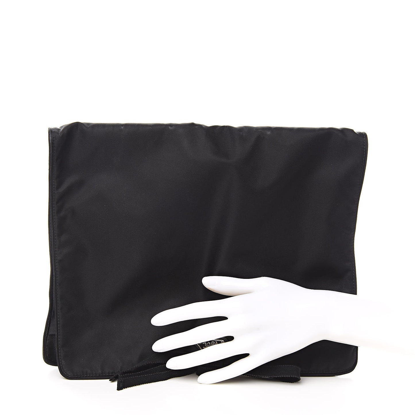 Tessuto Nylon Travel Bag Black
