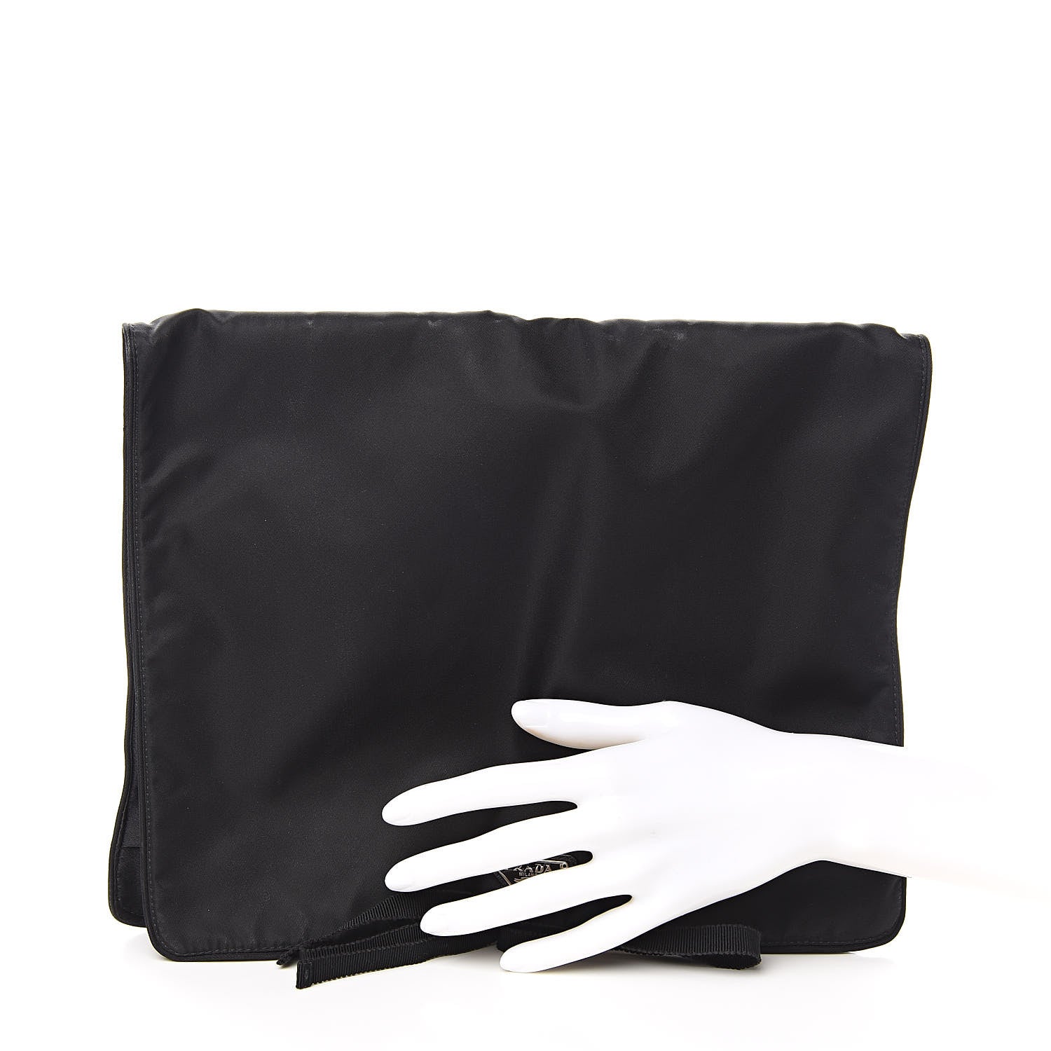 Prada Tessuto Nylon Travel Bag Black 2 of 6