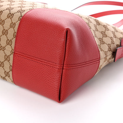 Gucci Monogram Medium Bree Shoulder Bag Red 9 of 9