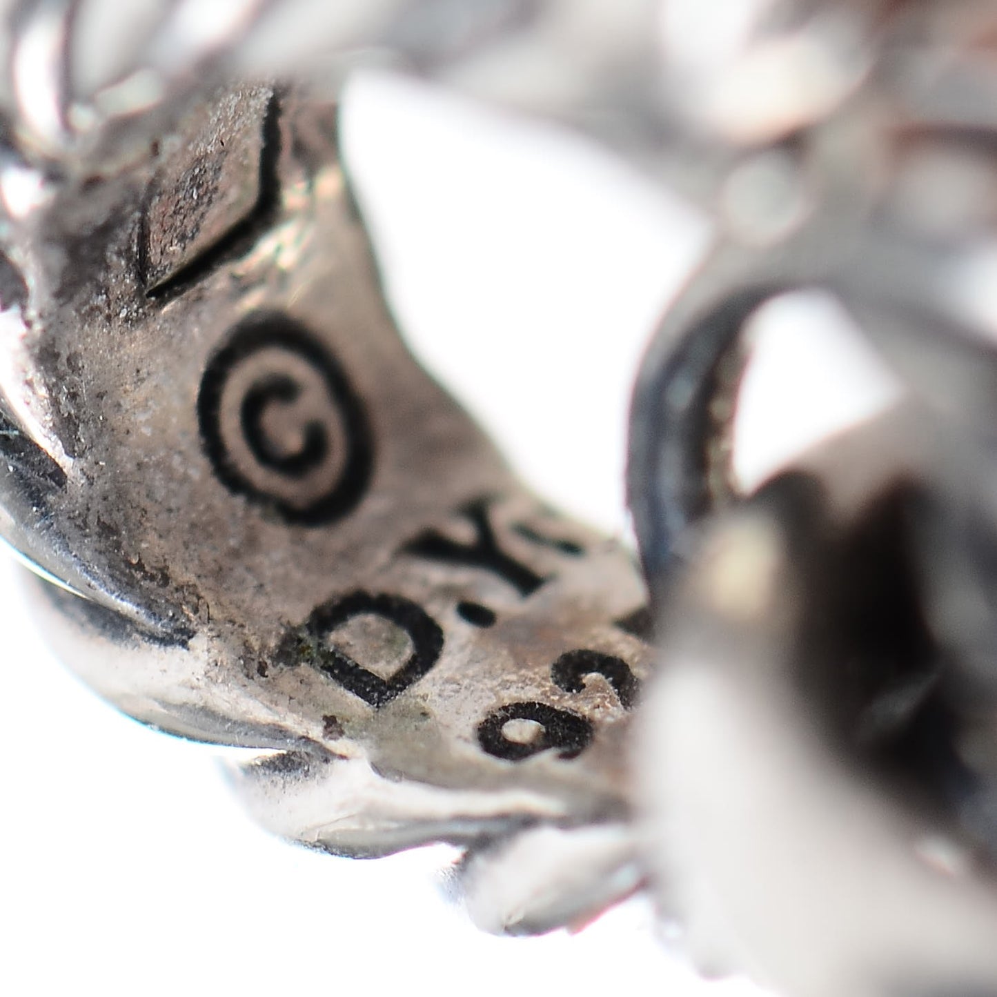 Sterling Silver Cable Heart Pendant